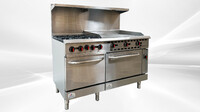 Commercial Propane and nature gas oven range NSF CD-R4-36G