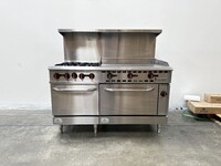 Commercial Propane and nature gas oven range NSF CD-R4-36G