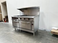 Commercial Propane and nature gas oven range NSF CD-R4-36G