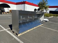10 ft NSF Restaurant Hood And Exhaust Fan 18 HBS