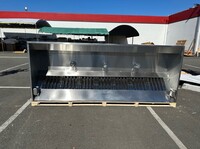 10 ft NSF Restaurant Hood And Exhaust Fan 18 HBS