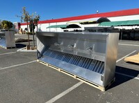 10 ft NSF Restaurant Hood And Exhaust Fan 18 HBS