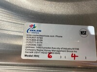 6 ft NSF Restaurant Hood And Exhaust Fan 08 HBS