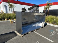 8 ft NSF Restaurant Hood And Exhaust Fan 14 HBS