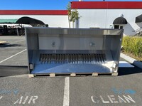 8 ft NSF Restaurant Hood And Exhaust Fan 14 HBS