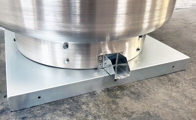 8 ft NSF Restaurant Hood And Exhaust Fan 14 HBS