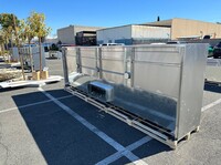 12 ft NSF Restaurant Hood And Exhaust Fan 24 HBS