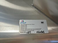 12 ft NSF Restaurant Hood And Exhaust Fan 24 HBS