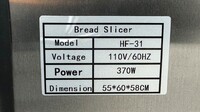 Heavy Duty Automatic Electric Bread Slicer HF31