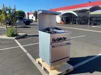 NSF 2 Burner 12 inches Charbroiler Range Oven TC-R24-12CB