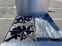 NSF 2 Burner 12 inches Charbroiler Range Oven TC-R24-12CB