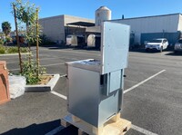 NSF 2 Burner 12 inches Charbroiler Range Oven TC-R24-12CB