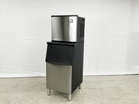 NSF 418 lb Commercial ice maker machine HZB-190F+Ice Bin