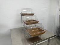 Bread buffet 3 Tier Display Basket Set DBS3