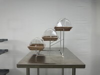 Bread buffet 3 Tier Display Basket Set DBS3