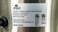 NSF 15 L Commercial Electric Water Boiler CF-WBS200-EK