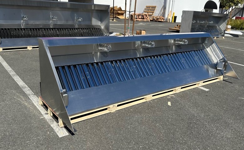NSF Custom made Food Truck Hood china Made per ft