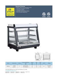 NSF 27 ins Countertop Food Warmer Display Heated Showcase HW-96