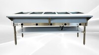 ETL 5 plate warmer steam and dry table 220v NH-5-220