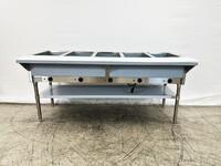 ETL 5 plate warmer steam and dry table 220v NH-5-220