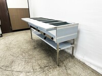 ETL 5 plate warmer steam and dry table 220v NH-5-220