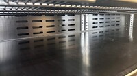 Clearance NSF Two Glass Door upright refrigerator GC320
