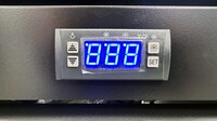 Clearance NSF Two Glass Door upright refrigerator GC320