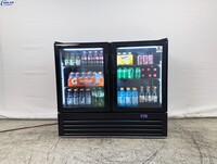 Clearance NSF Two Glass Door upright refrigerator GC320