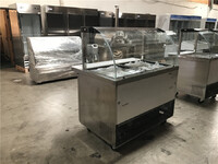NSF 48 ins Cold table buffet hot pot display Refrigerator SCL48