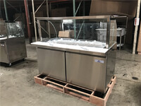 NSF 60 ins Cold table buffet hot pot display Refrigerator SCL60