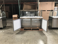 NSF 60 ins Cold table buffet hot pot display Refrigerator SCL60