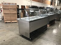 NSF 60 ins Cold table buffet hot pot display Refrigerator SCL60