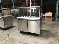 NSF 60 ins Cold table buffet hot pot display Refrigerator SCL60