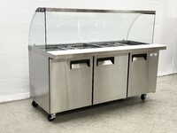 NSF 72 ins Salad Bar Refrigerated Buffet Cold table SCL72