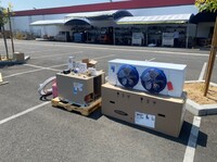 NSF walk in cooler condensing Refrigeration System 1HP made USA