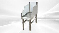 29x 12 ins Bar Stainless Steel Recessed Bar Drainboard CS-W-12