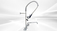Commercial Kitchen Faucet Restaurant Sink Sprayer Faucet PR-98R