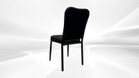 Stackable Chair Upholstered Metal Legs SCU-1