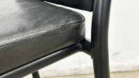 Stackable Chair Upholstered Metal Legs SCU-1