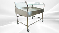 60 Seafood Display Table Ice Bin Cold Insulated Fish Meat ICT60