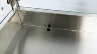 60 Seafood Display Table Ice Bin Cold Insulated Fish Meat ICT60