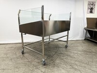 60 Seafood Display Table Ice Bin Cold Insulated Fish Meat ICT60