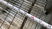 NSF 3 Tiers Wire Heavy Duty Utility Cart CJ-A1700C-SP