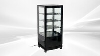 NSF Drink Merchandiser desktop refrigerator display CL-78R Black