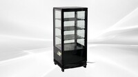 NSF Drink Merchandiser desktop refrigerator display CL-78R Black
