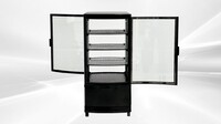 NSF Drink Merchandiser desktop refrigerator display CL-78R Black