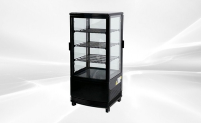 NSF Drink Merchandiser desktop refrigerator display CL-78R Black