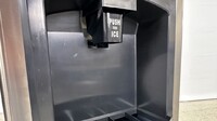 NSF 350 lbs Hotel Ice Maker Dispenser Air Cooled HD-130B+SK-365