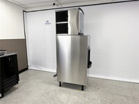 NSF 350 lbs Hotel Ice Maker Dispenser Air Cooled HD-130B+SK-365
