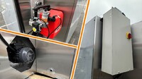 NSF Natural Gas Roll-In Rotating Rack Oven 170,000 BTU
